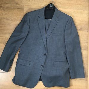 Grey Jos. A Bank Traveler's Collection Suit